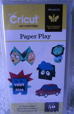 Provo Craft Cricut Cartridge ~ "Paper Play" ~ #2001413 ~ **NEW** - Image 1 of 2