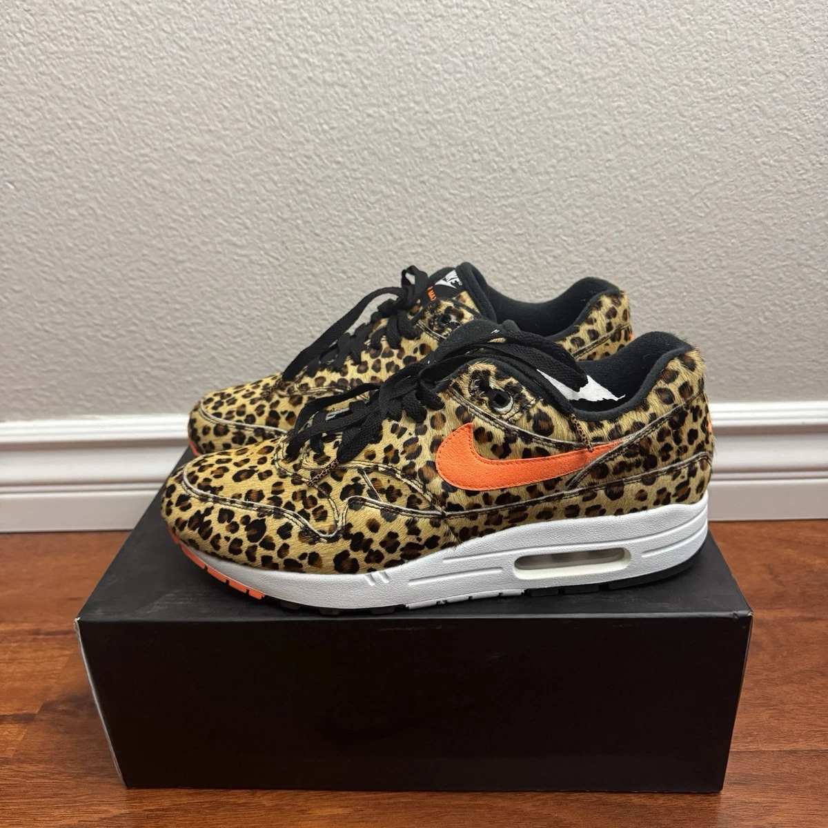 靴 atmos x Nike Air Max 1 DLX Animal Pack Buy Nike Atmos x Air Max 1 DLX 'Animal Pack - Leopard