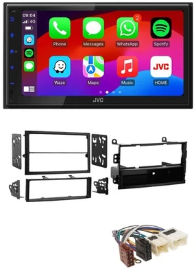 JVC Bluetooth USB MP3 2DIN DAB Autoradio für Nissan 350Z Roadster 02-05 - Bild 1 von 4