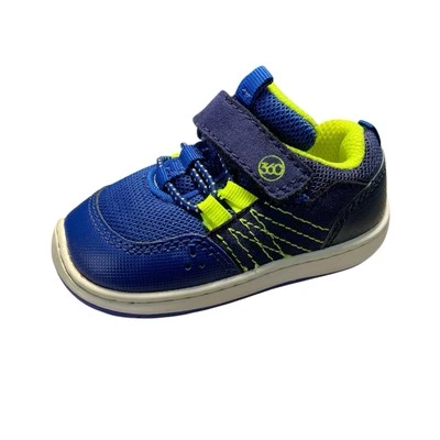Stride Rite 360 Keegan Boys Blue Mesh Comfort Shoe Size 3 - Image 1 of 4