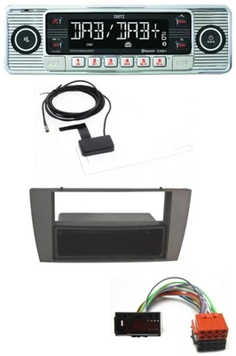 Dietz Bluetooth USB MP3 DAB Autoradio für Jaguar S-Type X-Type 2003-2008 - Bild 1 von 4