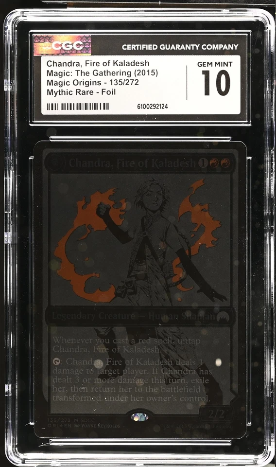 CHANDRA, FIRE OF KALADESH Promotional SDCC 2015 Promo Foil CGC 10 MTG - Image 1 of 2