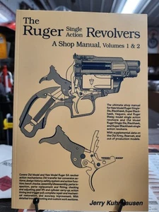 HERITAGE GUN BOOKS Ruger Single Action Revolvers Shop Manual Kuhnhausen Gunsmith - Picture 1 of 4