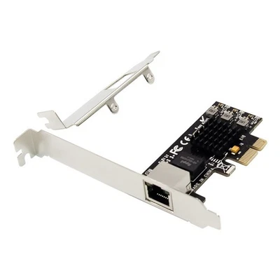 PCI Express x1 RTL8125 Ethernet Lan Card 10/100/1000/2500Mbps Network Adapter  - Image 1 of 4