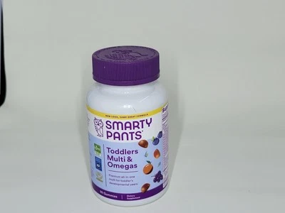 Pantalones Smarty Niños Pequeños Multi & Omega 90 CT Gomitas, Mezcla de Frutas, Exp: Feb 2026 Foto 1 de 2