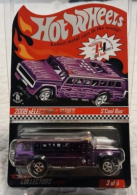 Hot Wheels RLC Selections S'cool Bus Purple Club (Limited 2641/4086) - Image 1 of 4