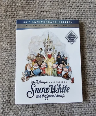 Brand New Disney Snow White and the 7 Dwarfs 85th Ann Blu-ray + DVD + Digital - Image 1 of 3