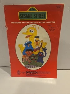 Sesame Street modello punto croce contato 5082 Paragon Needlecraft - Foto 1 di 2