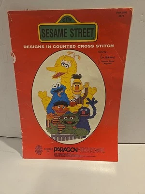 Sesame Street Counted Cross Stitch Pattern 5082 Paragon Needlecraft - Image 1 of 2