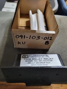 Kussmaul Electronics Time Delay Relay 091-103-012-b - Picture 1 of 2