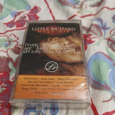 LITTLE RICHARD Cassette Tape 90s MEGA MIX GOOD GOLLY MISS MOLLY TUTTI FRUTTI - Image 1 of 3