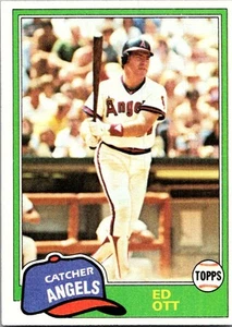 Ed Ott 1981 Topps Traded #810 California Angels - Picture 1 of 2