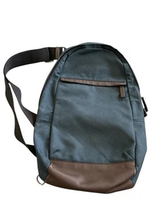 Vintage COACH Canvas/Leather Trim CAMDEN Backpack Sling Pack Bag Unisex F70930 - Picture 1 of 10