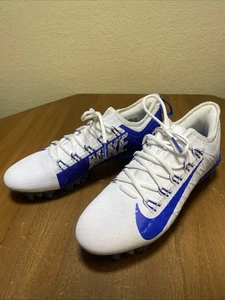Botines Nike Huarache 7 Blanco Azul Talla 11.5 CJ-0265-102 Picos Fútbol - Imagen 1 de 11