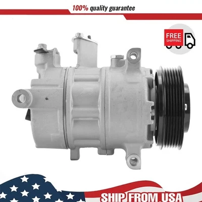 CO4573JC AC Compressor w/ Clutch Fits 2006 2007 2008 2009 Volkswagen Jetta 2.0L Foto 1 de 4