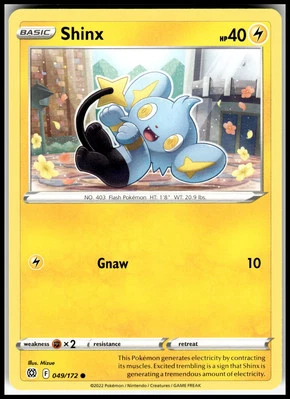 SWSH09: Brilliant Stars #049/172 Shinx - Image 1 of 2