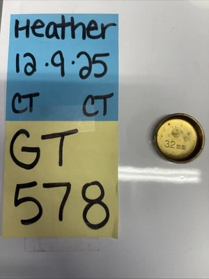 (1) Melling Part # MPC-208B BRASS Freeze Plugs NOS OEM Sold Individually Qty. 1 - Image 1 of 4