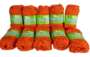 Panda TOTO KIDS New 12 Ply Bulk Knitting Wool 100% Acrylic 10 x 50g Balls Orange - Picture 1 of 10