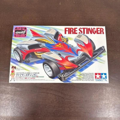 Tamiya Mini 4WD Fire Stinger giocattolo per bambini auto da corsa modello... - Immagine 1 di 4