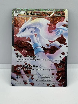 Reshiram (Full Art) RC22/RC25 Legendary Treasures: Radiant Collection NM-/LP+ - Image 1 of 4
