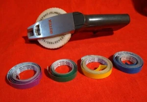 Rotex Vintage 1963 Label Maker Chrome Heavy Duty Model 6F USA   ✞  - Picture 1 of 11