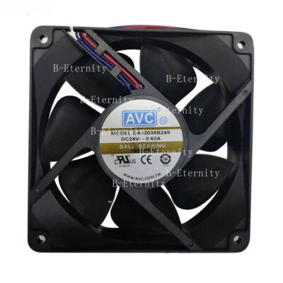 AVC DA12038B24S Axial Fan 24VDC 0.62A 120*120*38MM Charging Pile Cooling Fan - Image 1 of 4