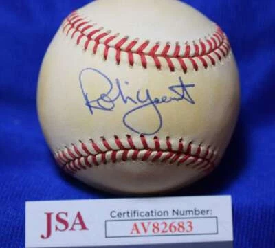Robin Yount JSA COA Autographed American League Signed Baseball - Image 1 of 2