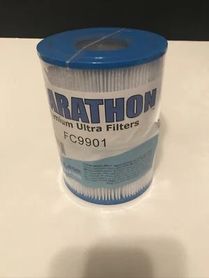 Paquete doble de filtros Clarathon para Intex/PureSpa FC9901 Foto 1 de 4