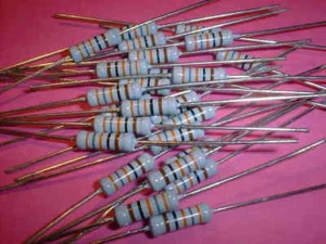 25x 383 Ohm 1W 500V Widerstand Metallschicht BF0414 Beyschlag - Picture 1 of 2