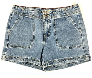 Tommy Hilfiger Denim Blue Jean Shorts Mid Rise Classic Women's Size 4 - 30X3.5" - Picture 1 of 5