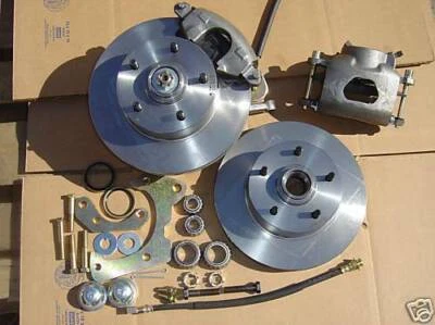 1955 1956 1957 1958 CHEVY CAR FRONT DISC BRAKES  BEST DEAL EASY INSTALL - Image 1 of 4