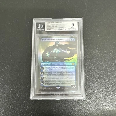 MTG "Jace, the Mind Sculptor" EXA FOIL (2XM 2020) SLAB Beckett Grade 9 BN 23 AA - Image 1 of 3