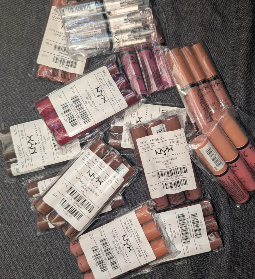 LOT of 3 NYX Butter gloss / Lip Gloss  / You Choose / New - Image 1 of 1