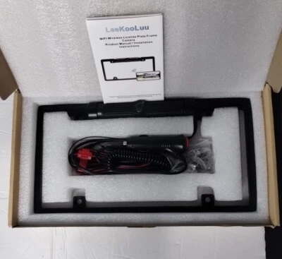 LeeKooLuu Backup Camera Car Truck HD License Plate Back Up Reverse Cam - NOB - Image 1 of 3