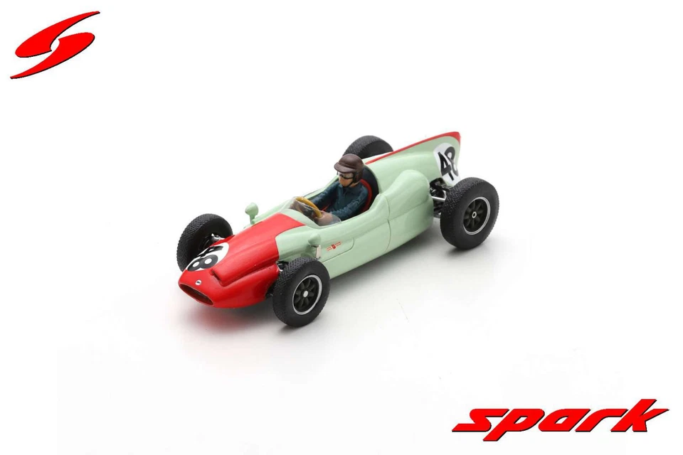 Spark 1/43 Cooper T51 #48 French GP 1960 Bruce Halford S8053 - Immagine 1 di 1