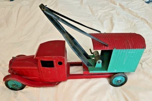1920/1930s Steelcraft Large Pressed Steel Truck Marion Steam Shovel All Original - Picture 1 of 10