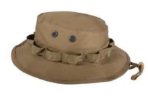Sombrero Boonie estilo ejército militar de Estados Unidos Patrulla gorra sombrero arbusto Coyote XLarge - Imagen 1 de 1