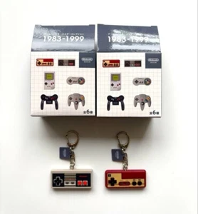 Juego Nintendo Hardware Llavero Colección 1983/1985 Juego de 2 Nuevos - Imagen 1 de 7