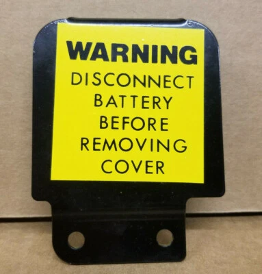 Cover Plate Leece Neville Generator 78403 5590191 A038079427 M998 M939 M818 NOS Foto 1 de 4