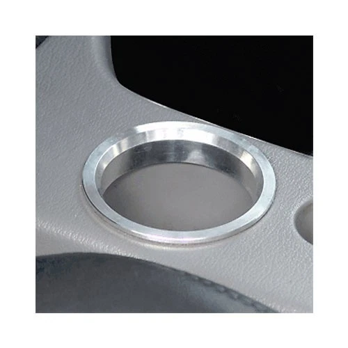 ANILLO BISEL PORTAVASOS MUSTANG BILLET (1 pieza) Se adapta a 01-04 Foto 1 de 1