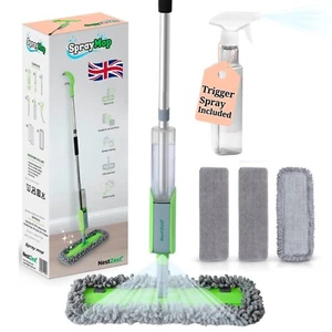 Nest Zest Spray Mop with 3 Machine-Washable Microfibre Cleaning Pads - Picture 1 of 13