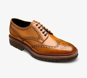 LOAKE - Perseus - hellbraune Herren-Derbyschuhe - NEU! - UVP 210,00 £ - Bild 1 von 7