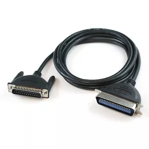 25 Ft IEEE 1284 DB25 Male to Centronics CN36 Male Parallel Printer Data Cable - Picture 1 of 1