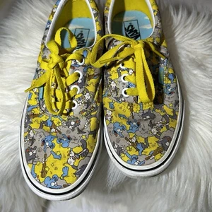 Vans Era The Simpsons Itchy and Scratchy Shoes Men Size 5.5 / Women 7 - Picture 1 of 9