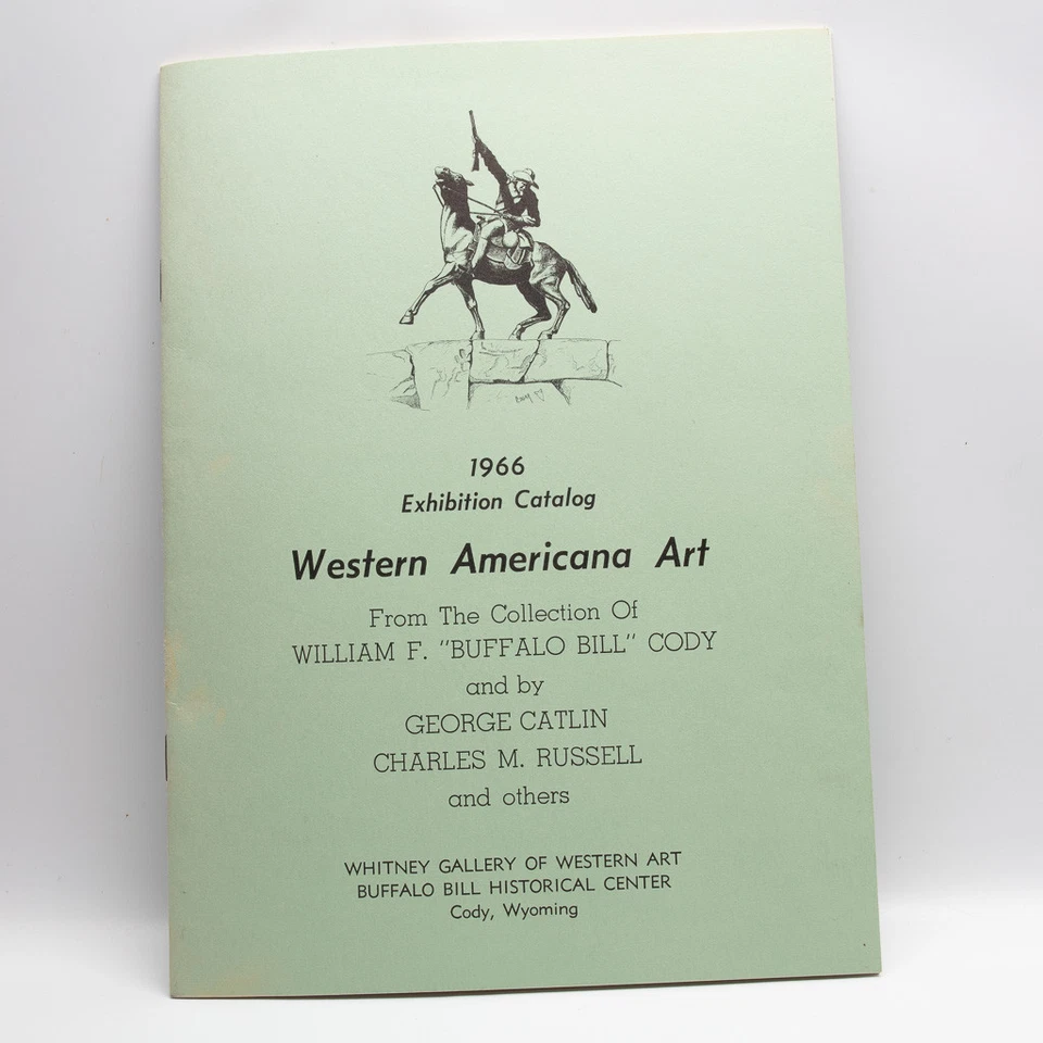 Buffalo Bill Cody 1966 Exhibition Catalog Whitney Gallery  western American Art Foto 1 de 4