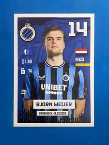 Sticker Panini Pro League 2024-25 2025 n.135 Bjorn Meijer (Club Brugge) - Imagen 1 de 1