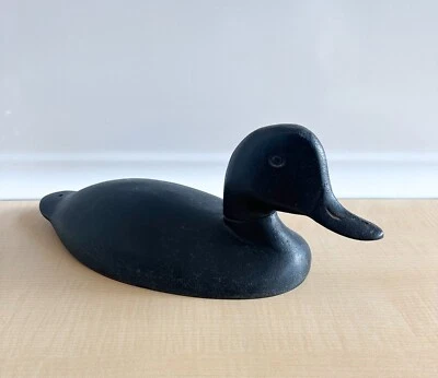 Vintage Cast Iron Sink Box Duck Decoy, Door Stop - Image 1 of 4