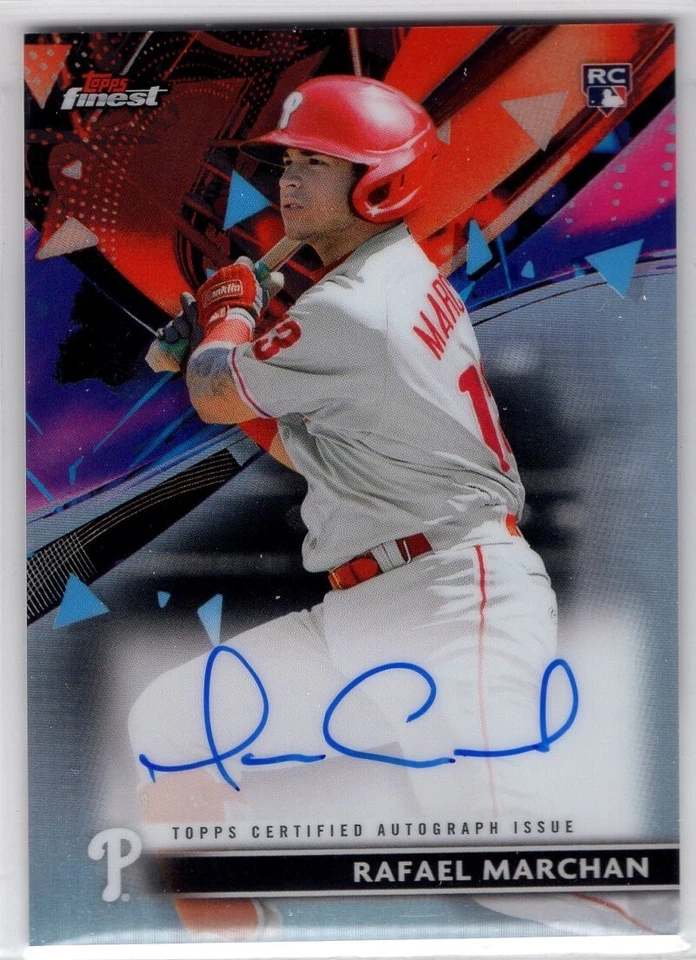 2021 Finest Autographs Refractors #FARMA Rafael Marchan *B071 - Image 1 of 1