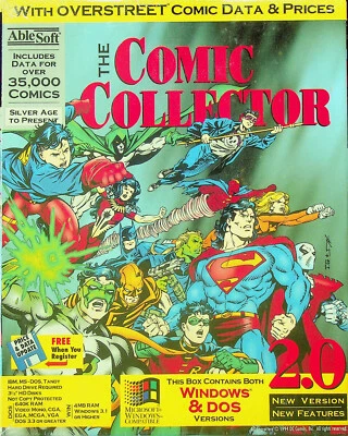 Comic Collector 2.0 Software for PC - AbleSoft Inc. - 1994 - Image 1 of 4