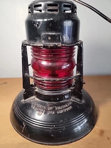 De colección. Dietz No. 40 Linterna de Queroseno Guardia de Tráfico Condados del Sur Gas Co RARA - Imagen 1 de 13